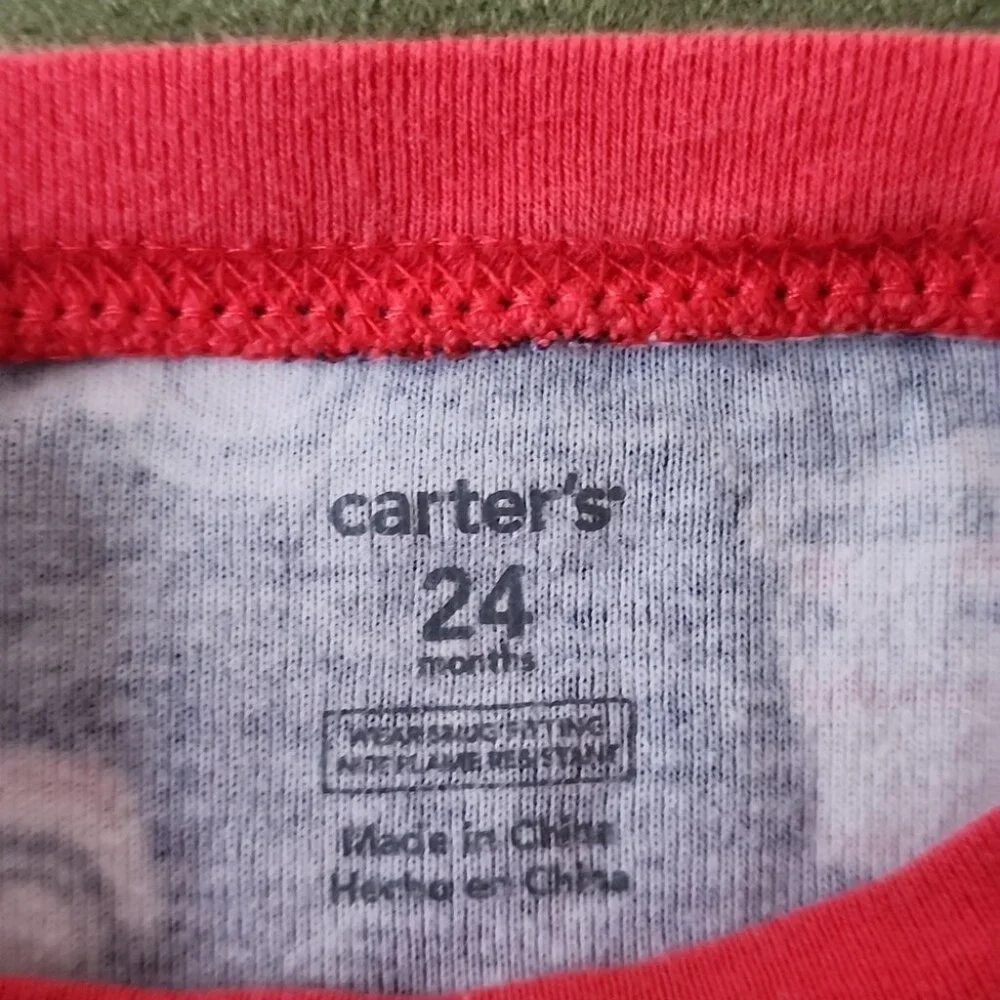 Carter's Emergency Response Team pajamas size 24 months